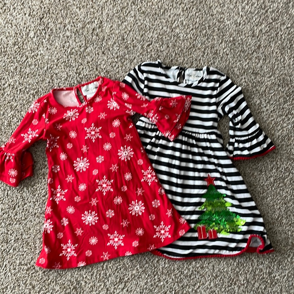 Set of 2 Christmas Dresses
